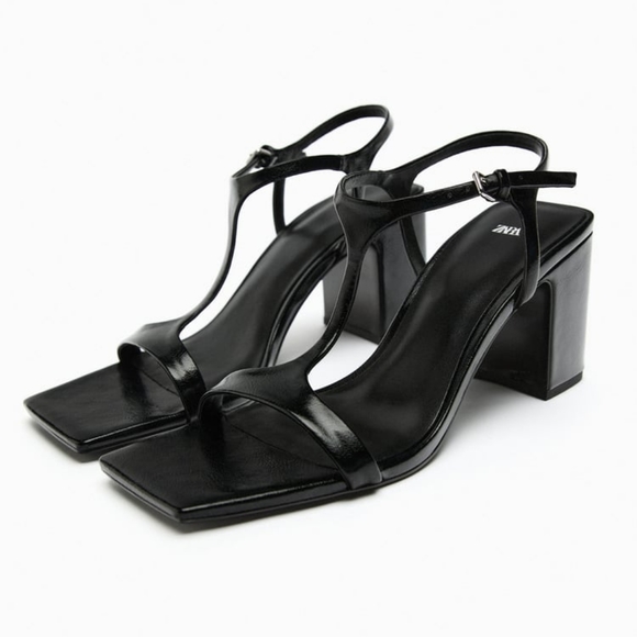 Zara Shoes - ZARA BLOCK HEEL SANDALS